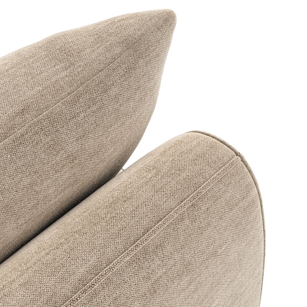 Nova 3 Seater Sofa in Canna Sand Fabric 10