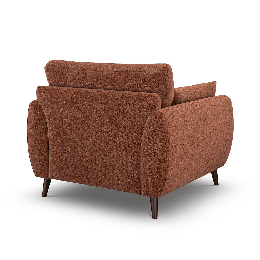Nova Armchair in Arlan Copperwood Fabric 3