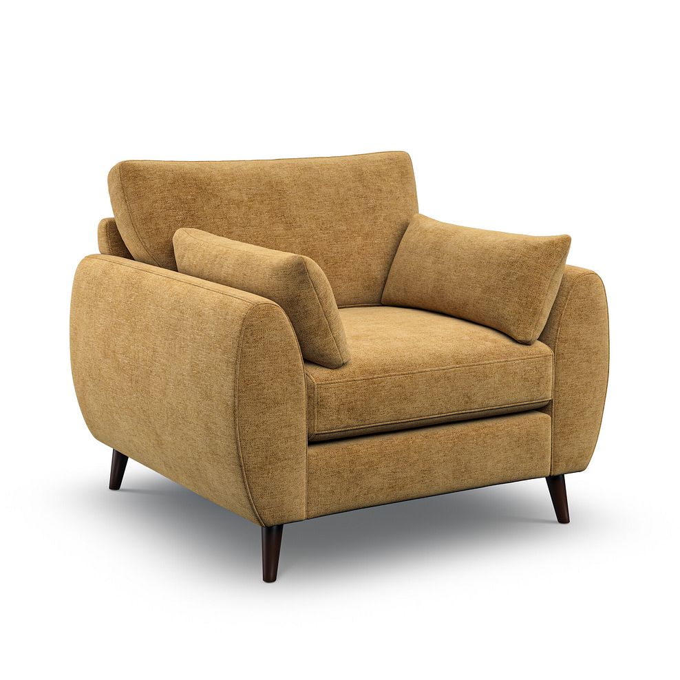Nova Armchair in Arlan Honeycomb Fabric 1
