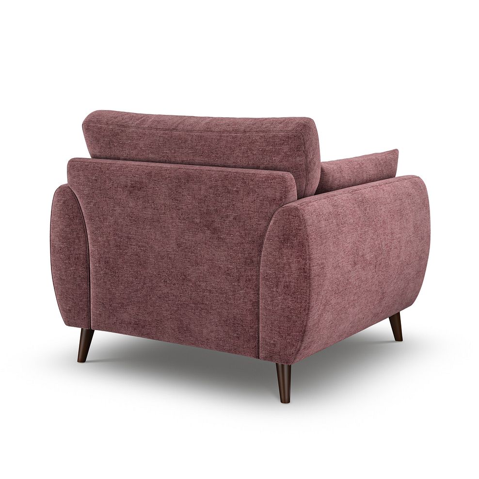 Nova Armchair in Arlan Rosewood Fabric 3