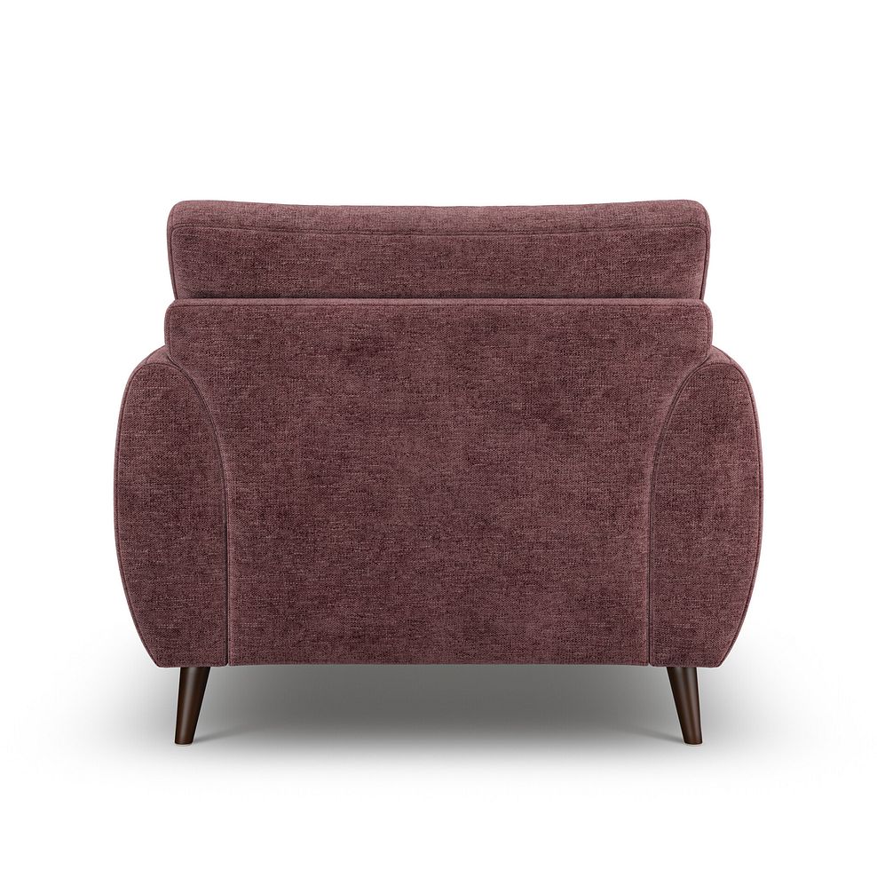 Nova Armchair in Arlan Rosewood Fabric 4