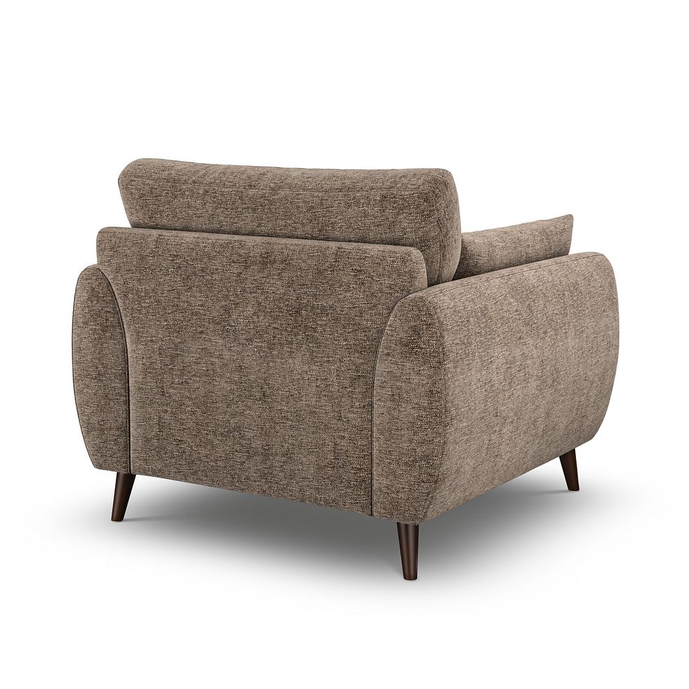 Nova Armchair in Arlan Smokestone Fabric 3