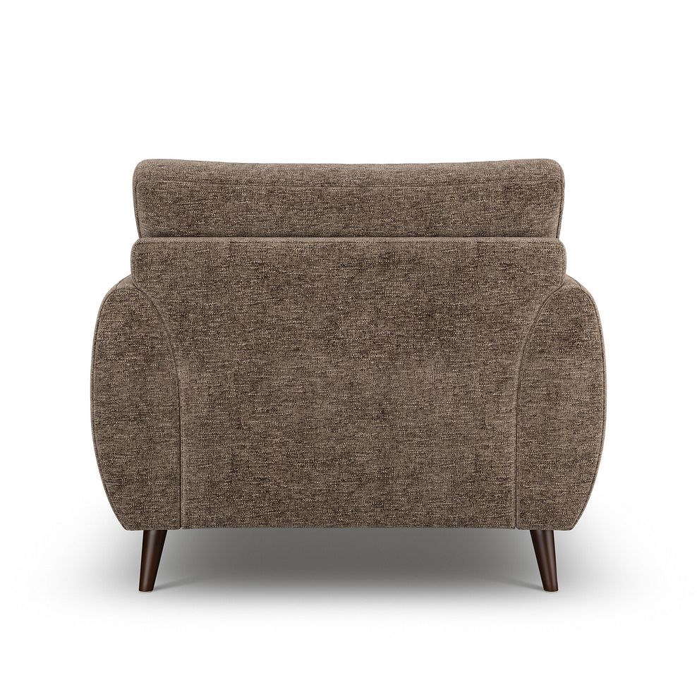 Nova Armchair in Arlan Smokestone Fabric 4