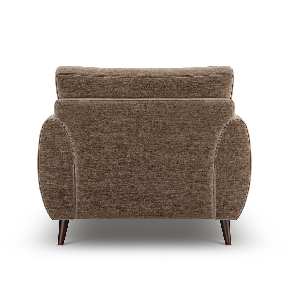 Nova Armchair in Canna Cocoa Fabric 4