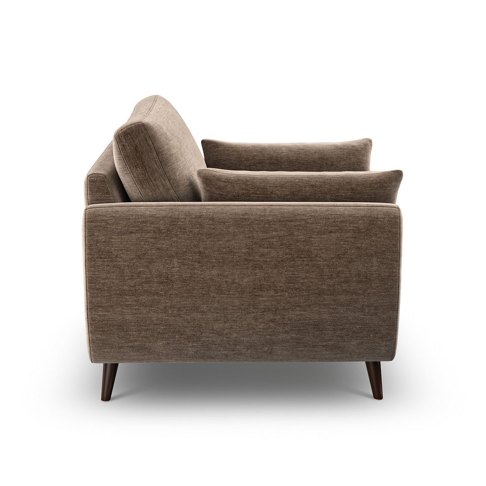 Nova Armchair in Canna Cocoa Fabric 5