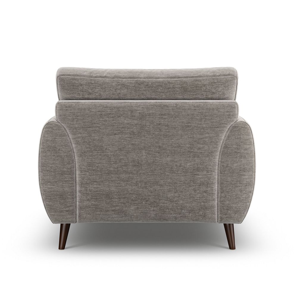 Nova Armchair in Canna Grey Fabric 4