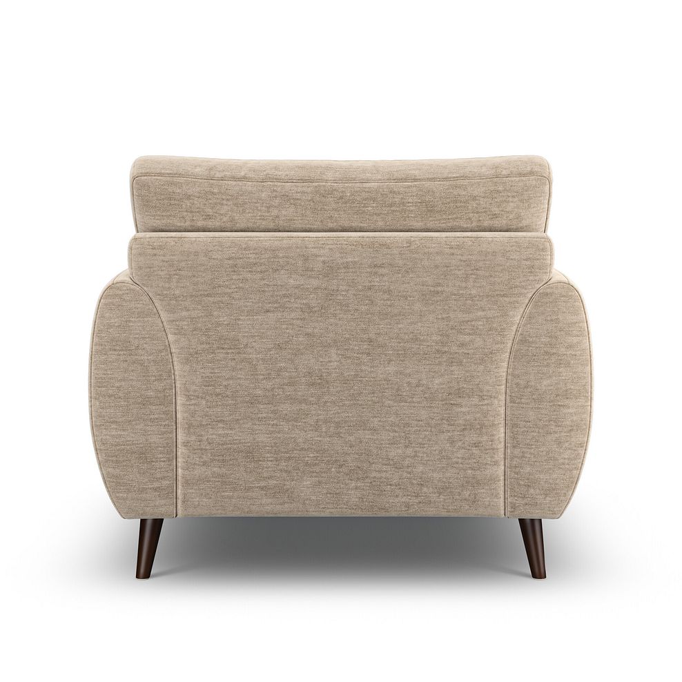 Nova Armchair in Canna Sand Fabric 4