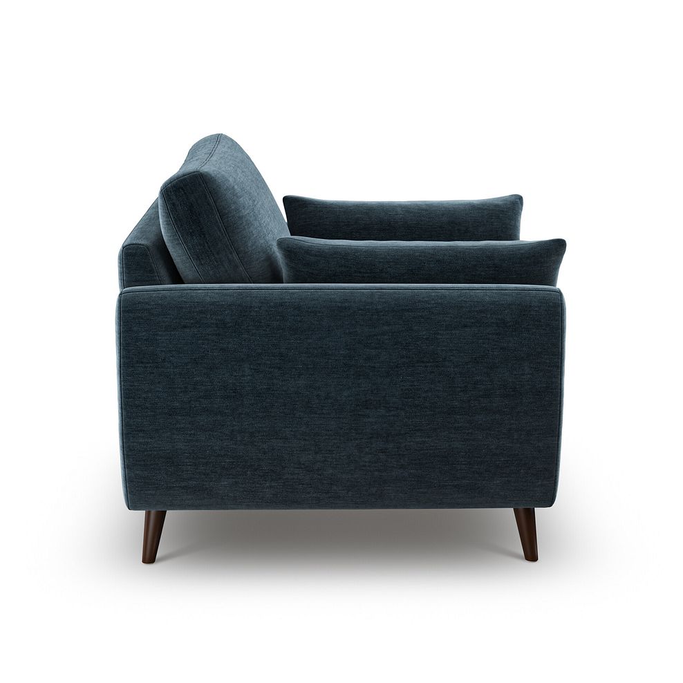 Nova Armchair in Canna Steel Blue Fabric 5