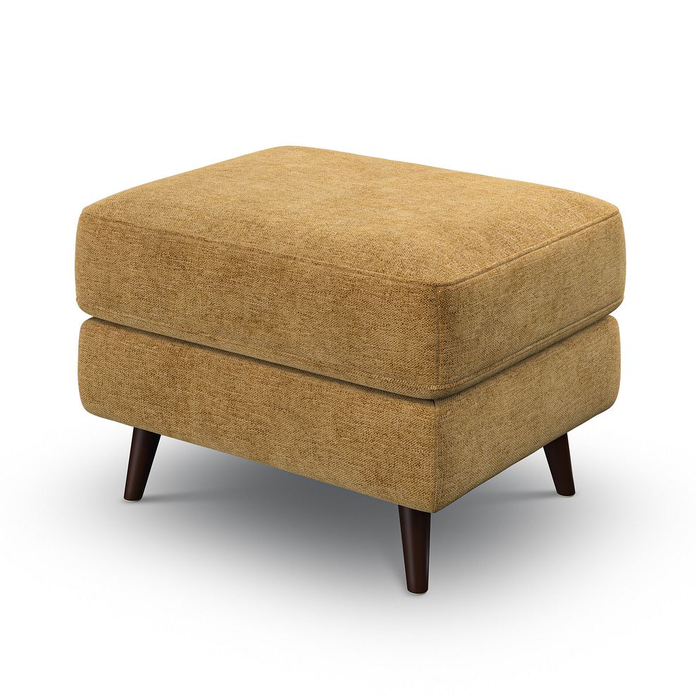 Nova Footstool in Arlan Honeycomb Fabric 3