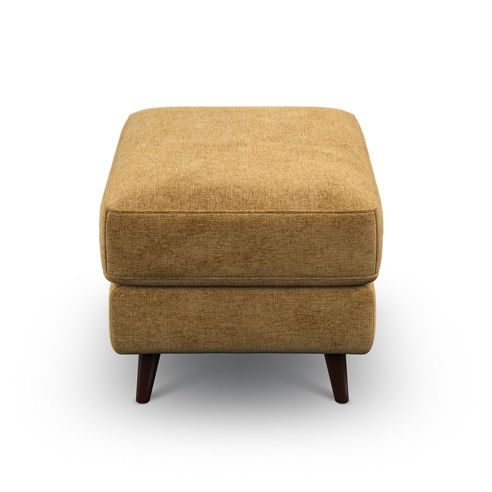 Nova Footstool in Arlan Honeycomb Fabric 4