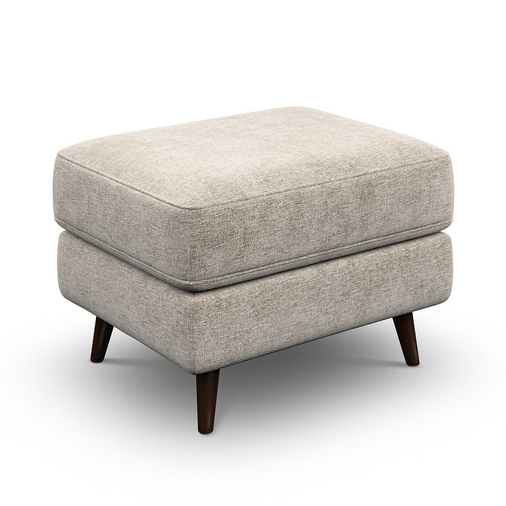 Nova Footstool in Arlan Noble Fabric 1