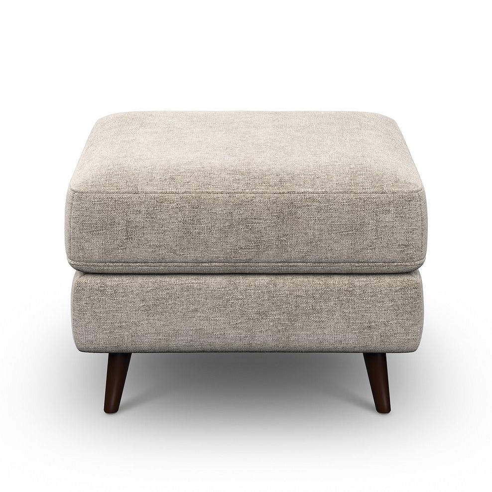 Nova Footstool in Arlan Noble Fabric 2
