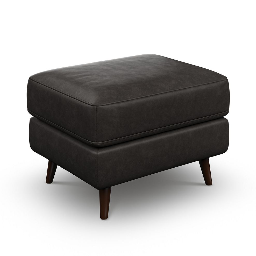 Nova Footstool in Ash Leather 1