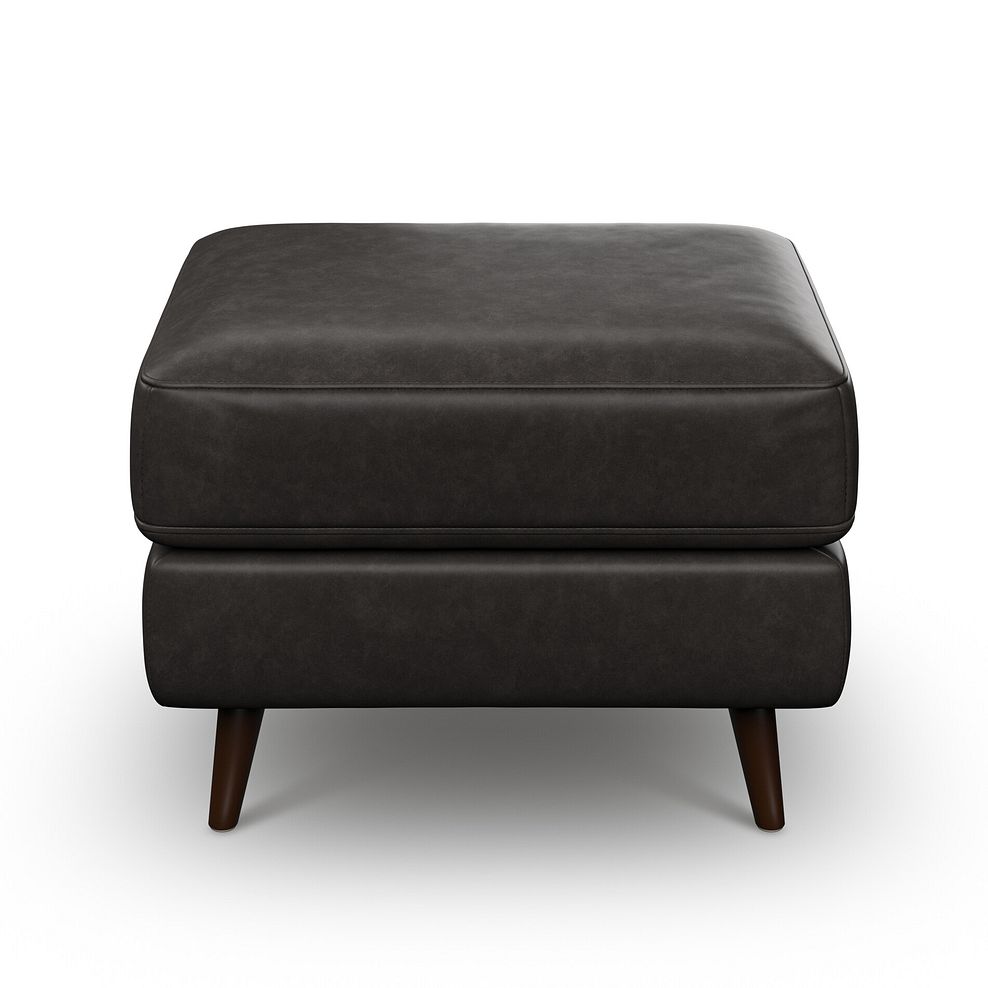 Nova Footstool in Ash Leather 2