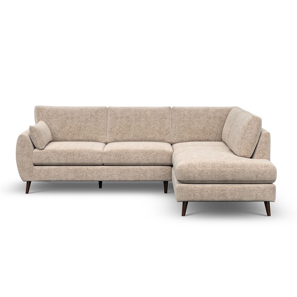 Nova Left Hand Corner Chaise Sofa in Arlan Abalone Fabric 2