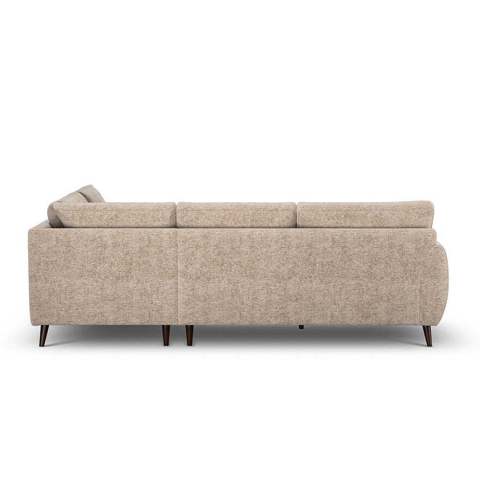 Nova Left Hand Corner Chaise Sofa in Arlan Abalone Fabric 4