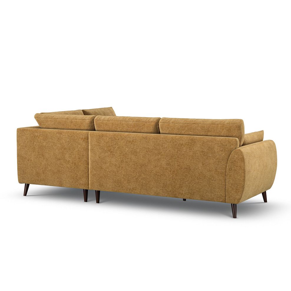 Nova Left Hand Corner Chaise Sofa in Arlan Honeycomb Fabric 3