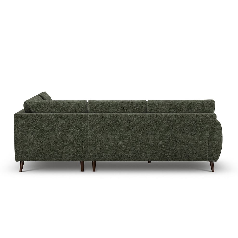 Nova Left Hand Corner Chaise Sofa in Arlan Mossy Fabric 4