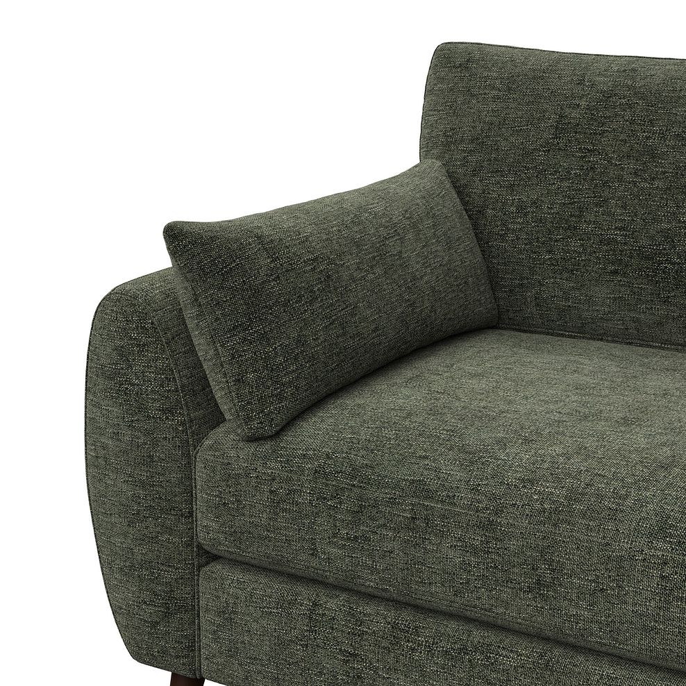 Nova Left Hand Corner Chaise Sofa in Arlan Mossy Fabric 6