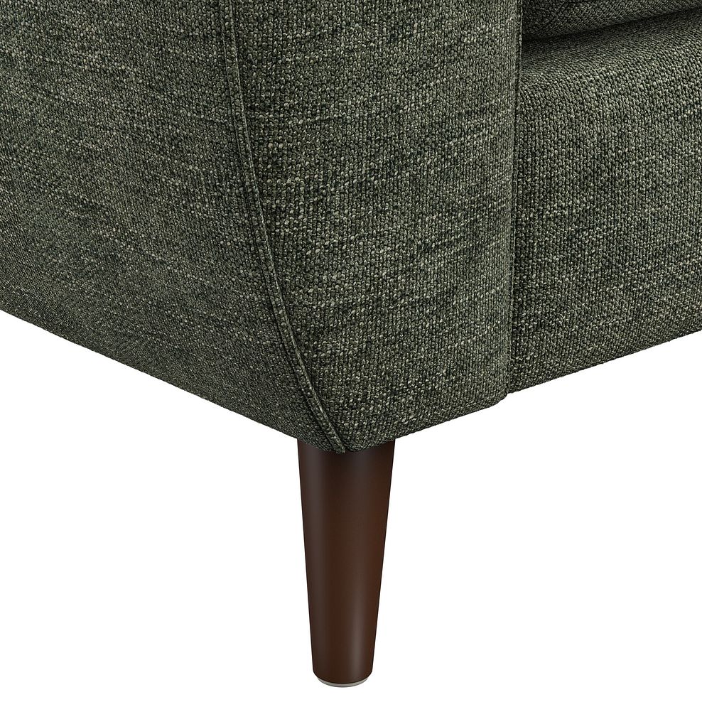 Nova Left Hand Corner Chaise Sofa in Arlan Mossy Fabric 9