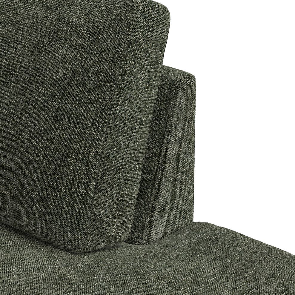 Nova Left Hand Corner Chaise Sofa in Arlan Mossy Fabric 11