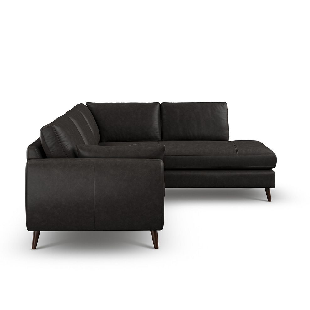 Nova Left Hand Corner Chaise Sofa in Ash Leather 5