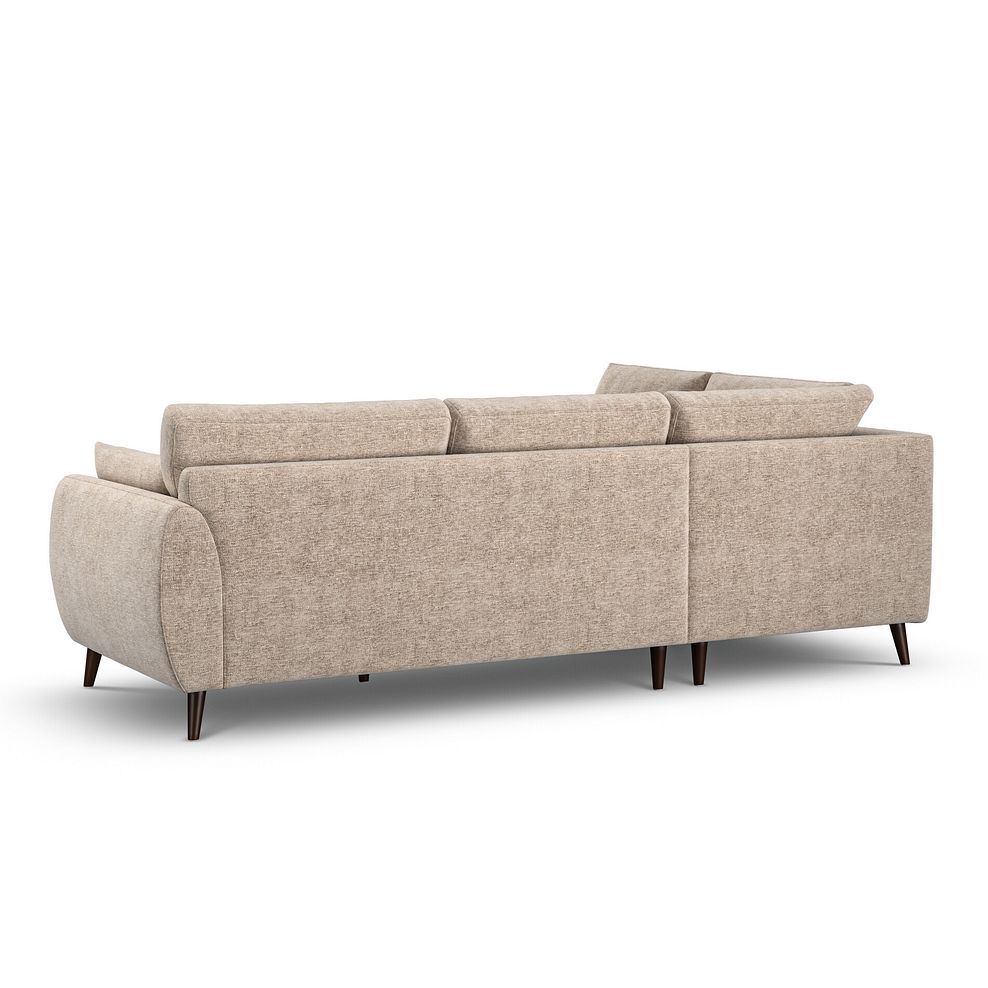 Nova Right Hand Corner Chaise Sofa in Arlan Abalone Fabric 3