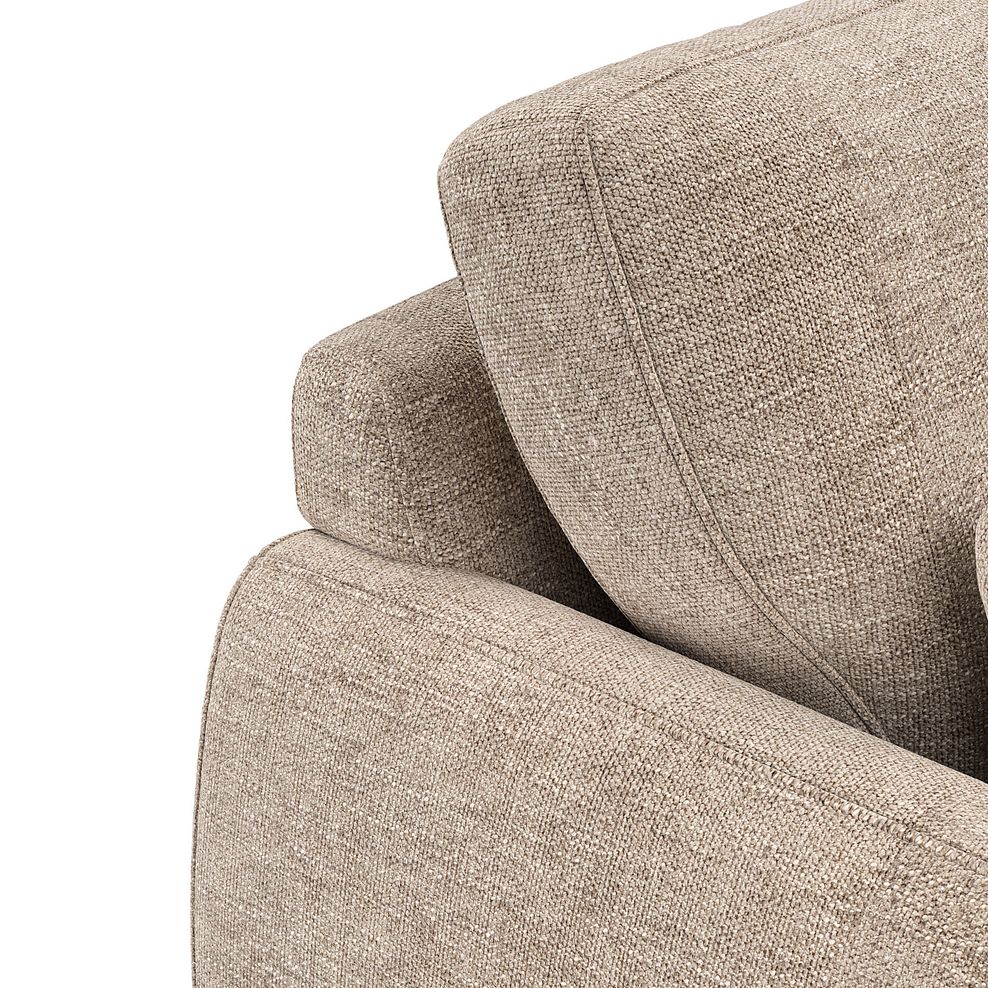 Nova Right Hand Corner Chaise Sofa in Arlan Abalone Fabric 7