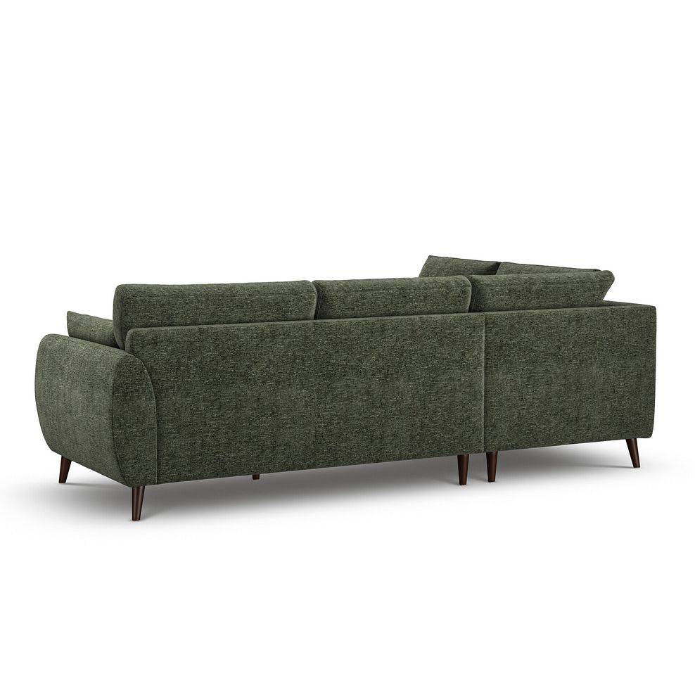 Nova Right Hand Corner Chaise Sofa in Arlan Mossy Fabric 3