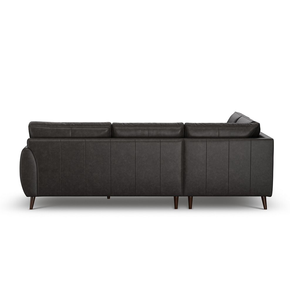 Nova Right Hand Corner Chaise Sofa in Ash Leather 4