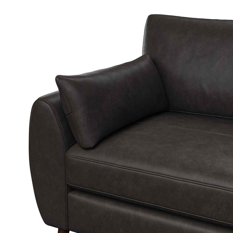 Nova Right Hand Corner Chaise Sofa in Ash Leather 6