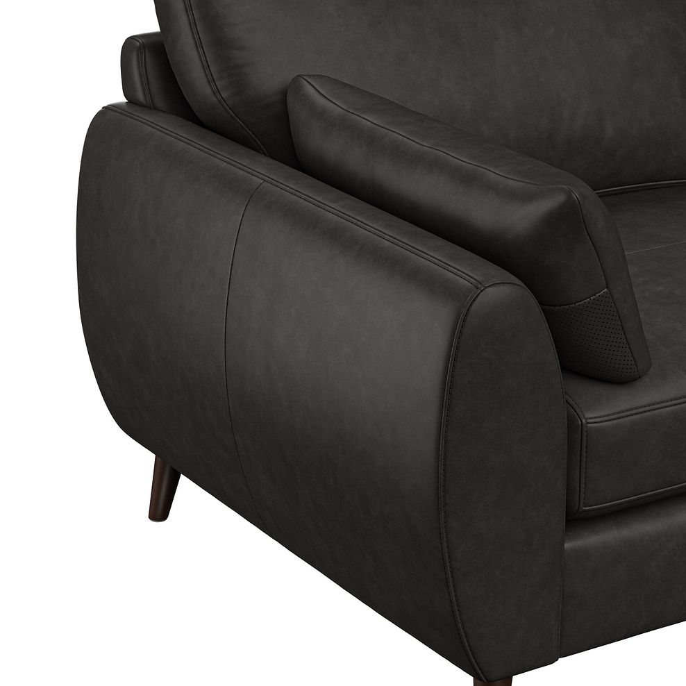 Nova Right Hand Corner Chaise Sofa in Ash Leather 8