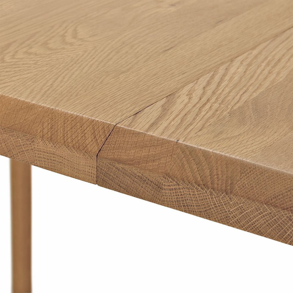 Oaklee Natural Oak Extendable Dining Table 160-210cm 12