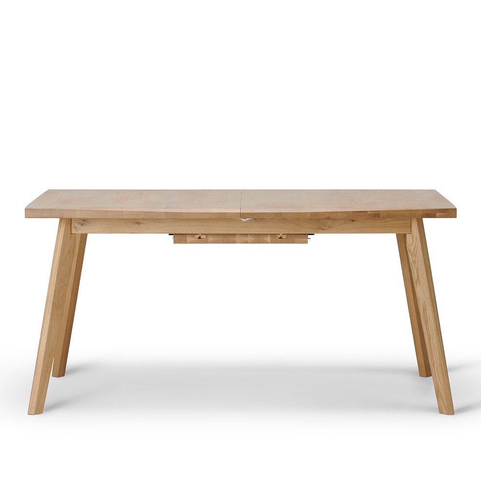 Oaklee Natural Oak Extendable Dining Table 160-210cm 7