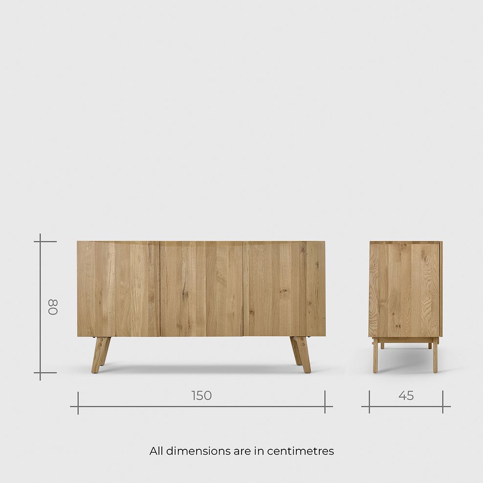 Oaklee Natural Oak Large Sideboard 24
