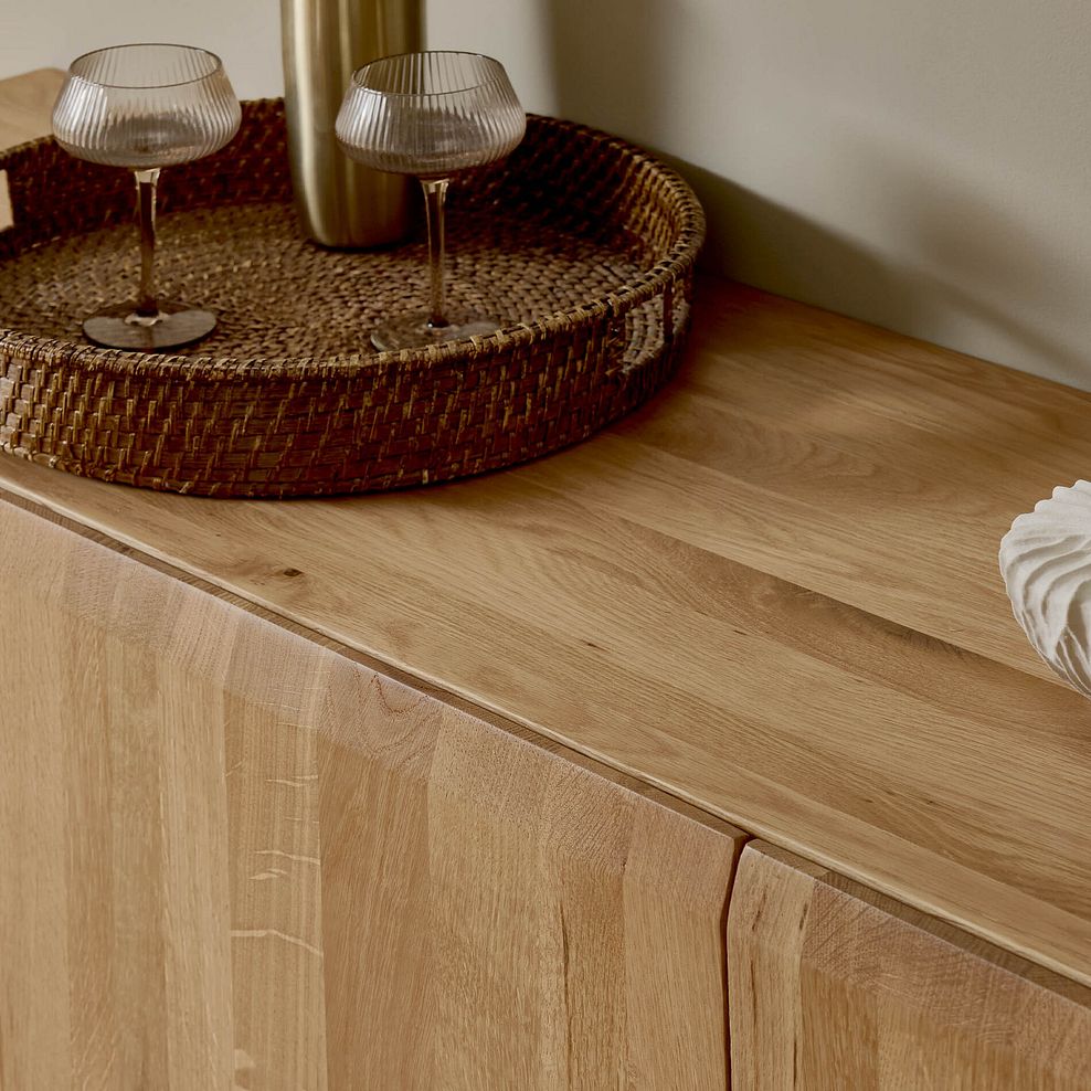 Oaklee Natural Oak Large Sideboard 6