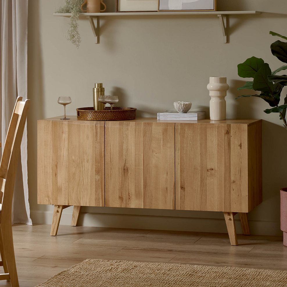 Oaklee Natural Oak Large Sideboard 1