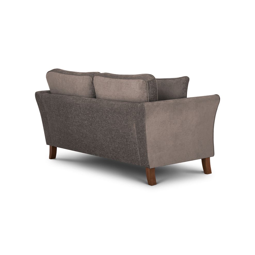 Odette 2 Seater High Back Sofa in Adele Biscuit Fabric 3