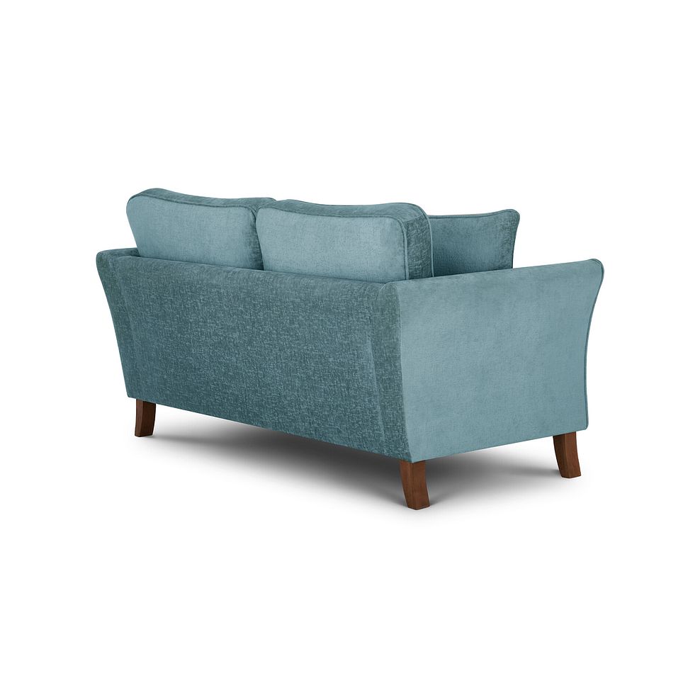 Odette 2 Seater High Back Sofa in Adele Jade Fabric 3