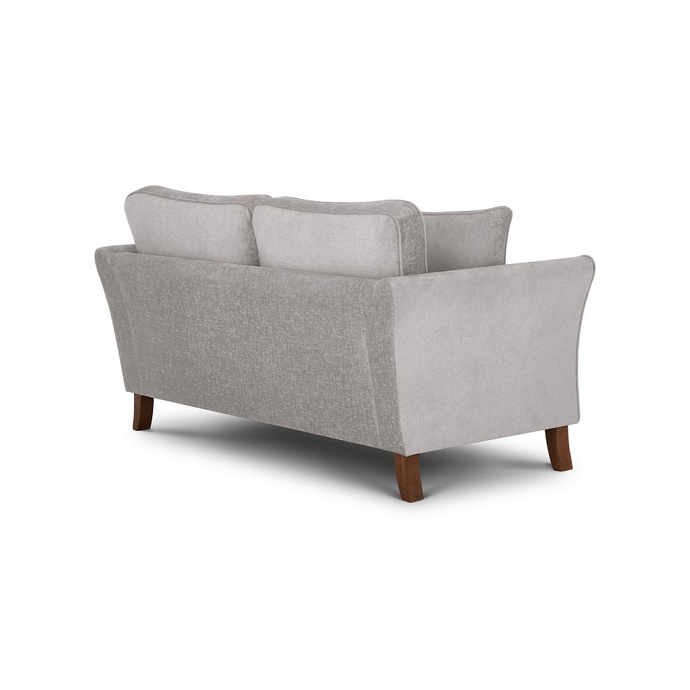 Odette 2 Seater High Back Sofa in Adele Stone Fabric Thumbnail 5