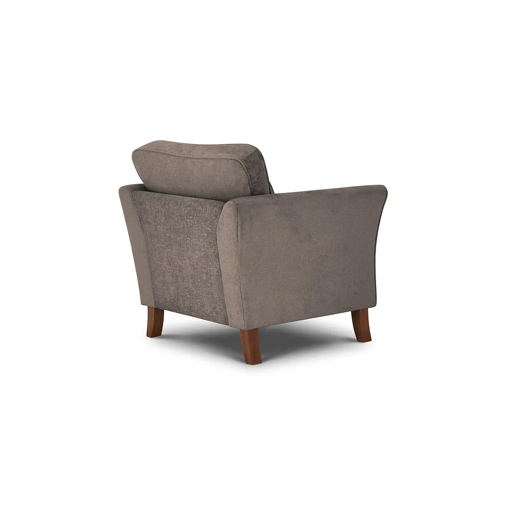Odette Armchair in Adele Biscuit Fabric 3