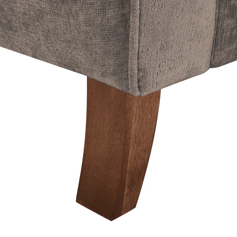 Odette Armchair in Adele Biscuit Fabric 8