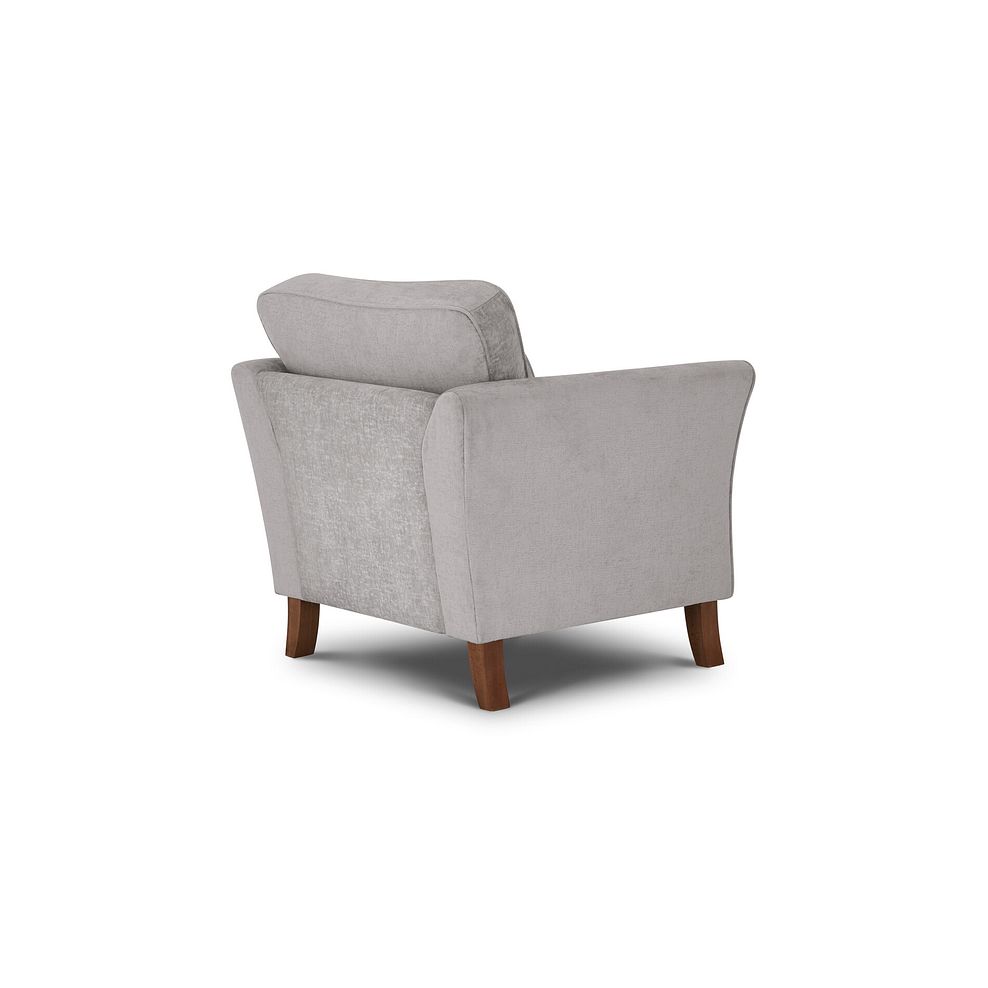 Odette Armchair in Adele Stone Fabric 5