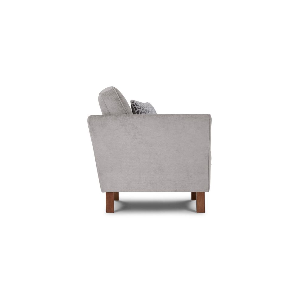 Odette Armchair in Adele Stone Fabric 6