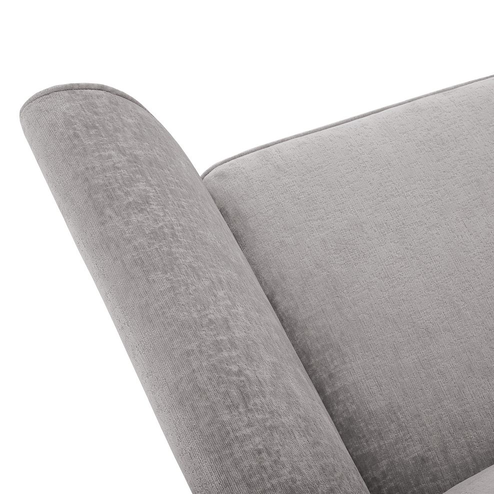 Odette Armchair in Adele Stone Fabric 8