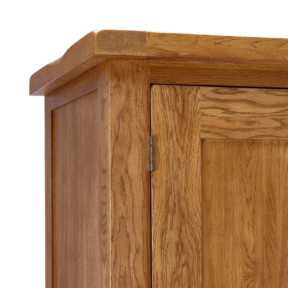 Original Rustic Solid Oak Large Larder 13