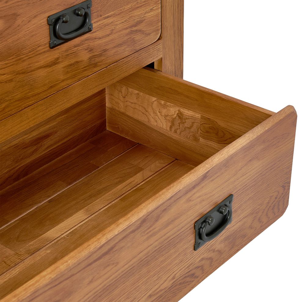 Original Rustic Solid Oak Large Larder 16