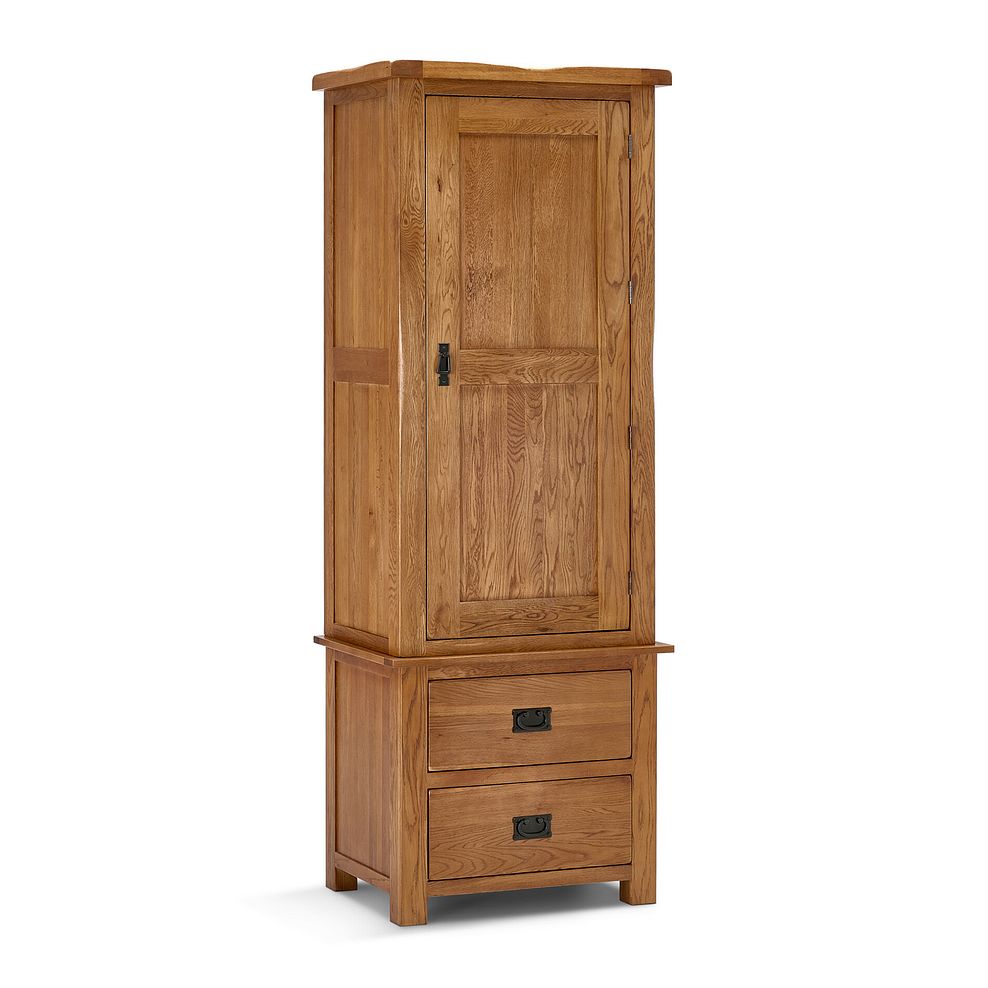 Original Rustic Solid Oak Small Larder 5