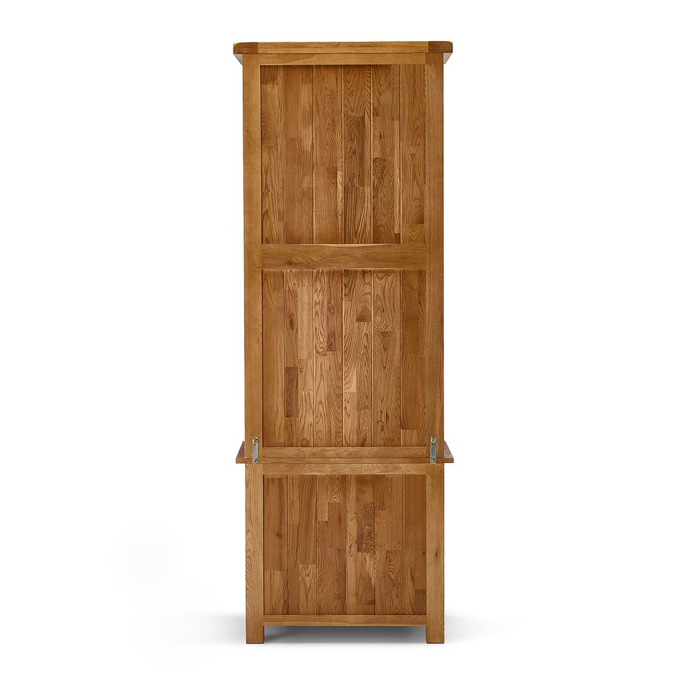 Original Rustic Solid Oak Small Larder 7