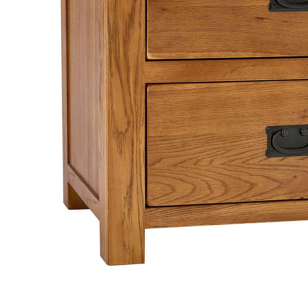 Original Rustic Solid Oak Small Larder 14